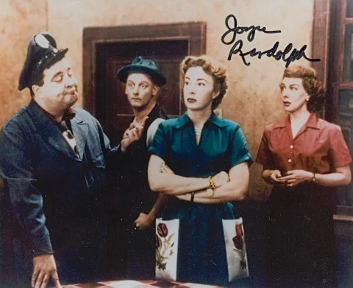 Joyce Randolph autograph
