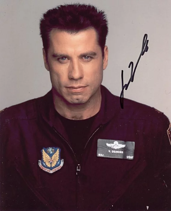 John Travolta autograph