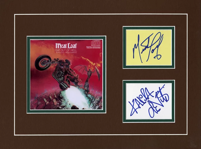 Meat Loaf autograph