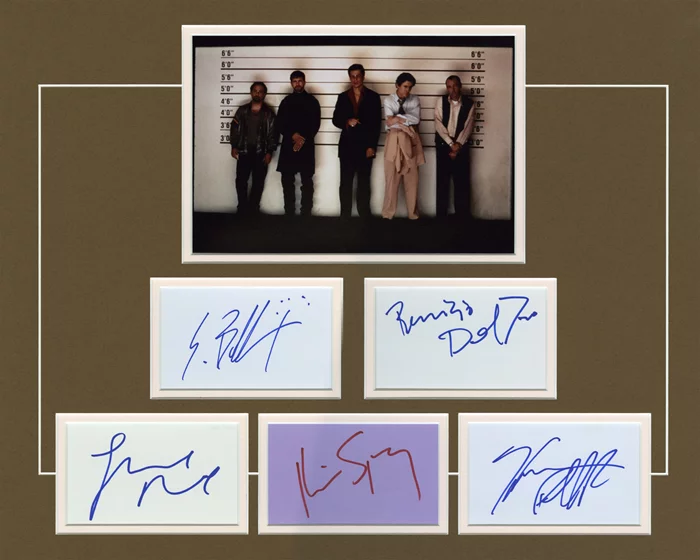 The Usual Suspects autograph