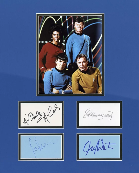 Star Trek autograph