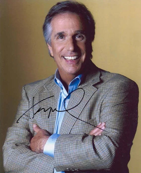 Henry Winkler autograph