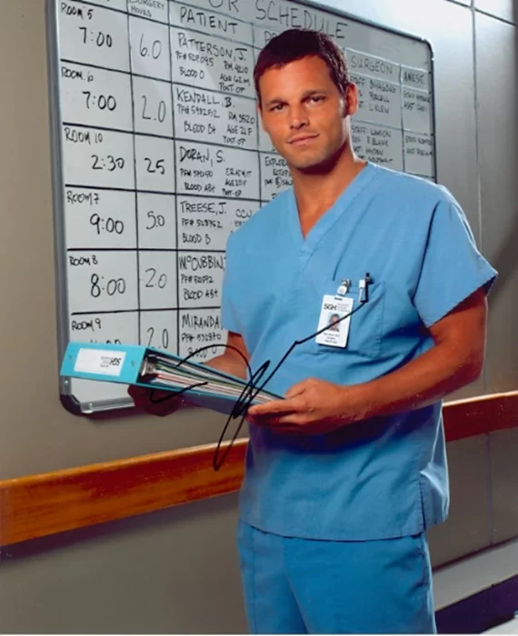 Justin Chambers autograph