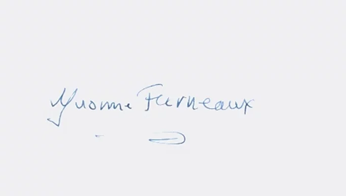 Yvonne Furneaux autograph