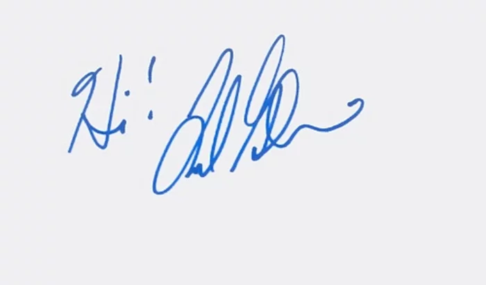 Frank Gorshin autograph