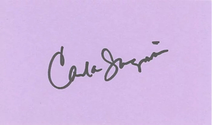 Carla Gugino autograph