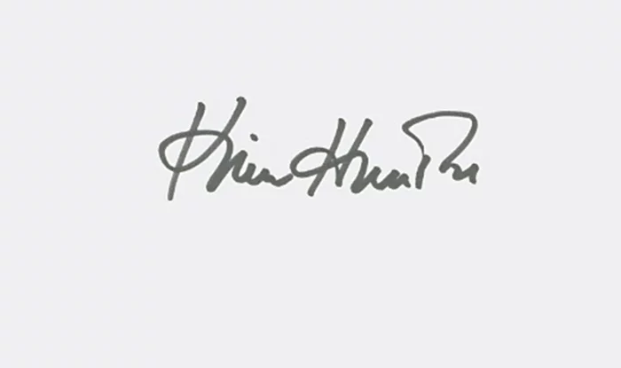 Kim Hunter autograph