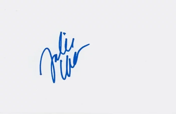 Julie Chen autograph