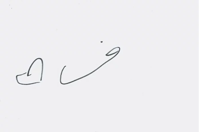 China Chow autograph