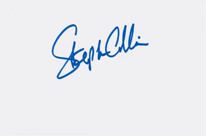 Stephen Collins autograph