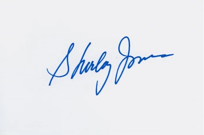 Shirley Jones autograph