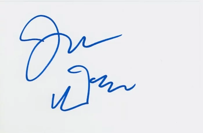 John Waters autograph
