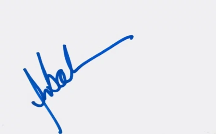 Sebastian Bach autograph