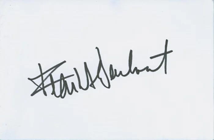 Frank Darabont autograph