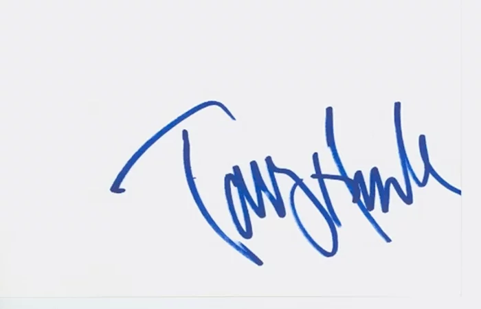Tony Hawk autograph
