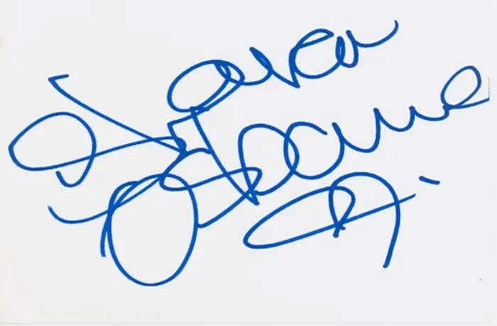 Sharon Osbourne autograph