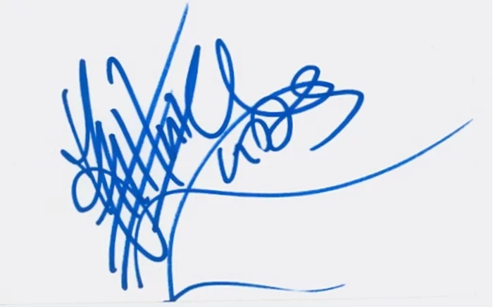 Anthony Kiedis autograph