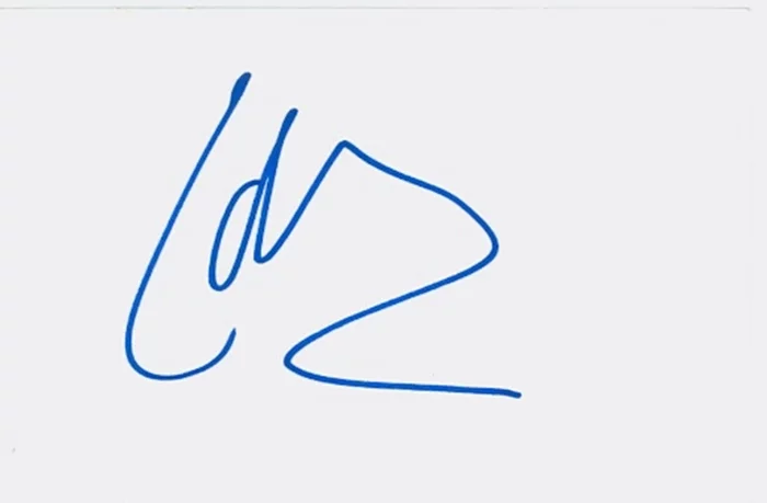 Lars Ulrich autograph