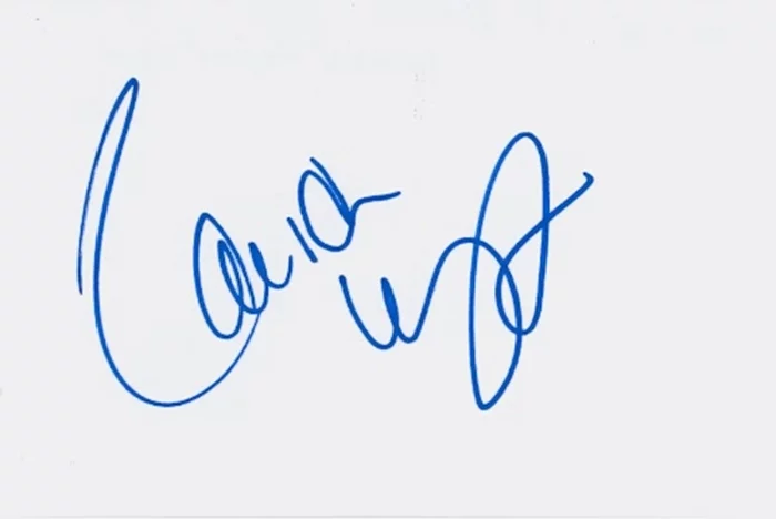 Laura Wright autograph