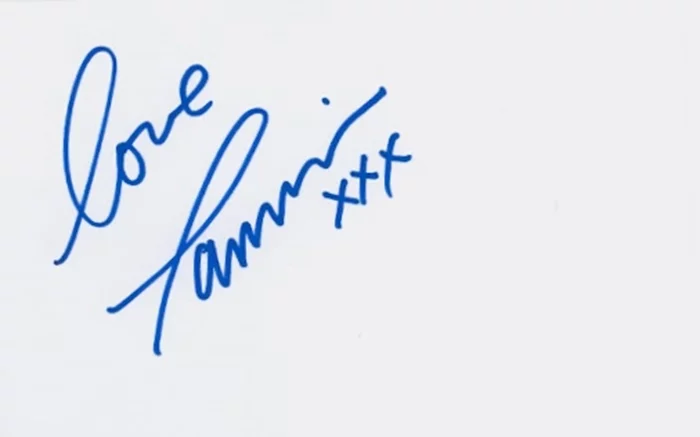 Tammin Sursok autograph