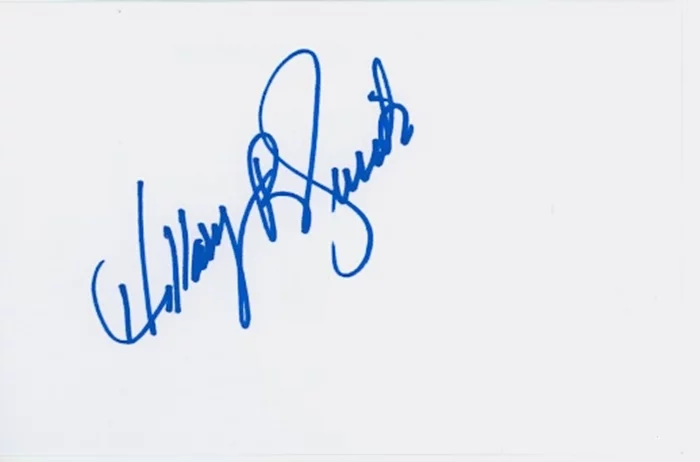 Hillary B. Smith autograph