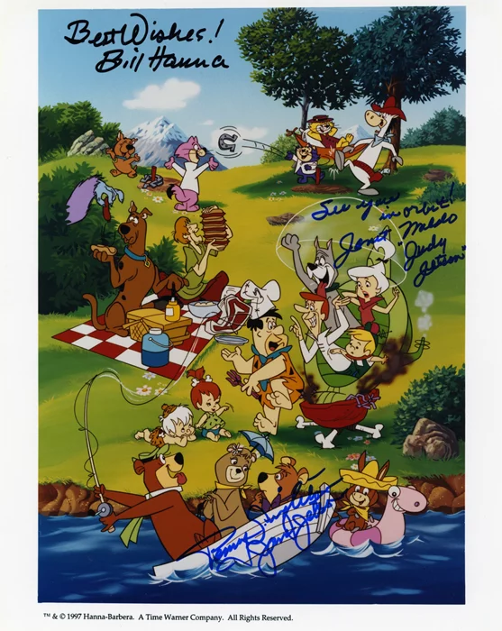 Hanna/Barbera autograph