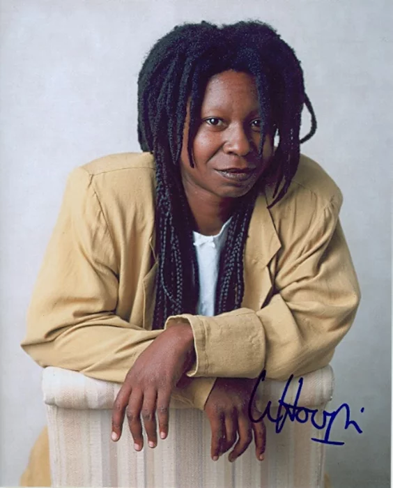 Whoopi Goldberg autograph