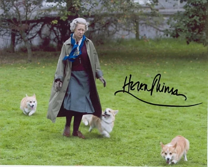 Helen Mirren autograph