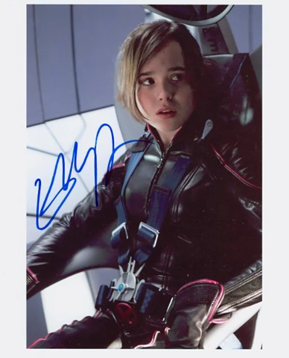 Ellen Page autograph