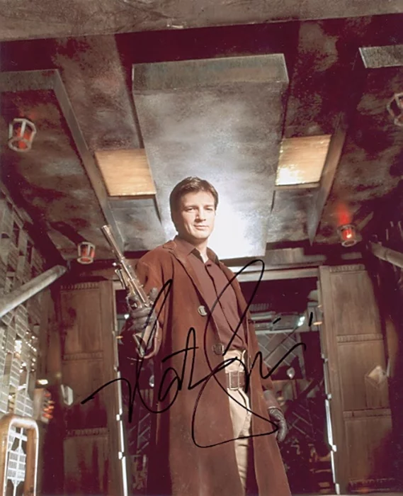 Nathan Fillion autograph