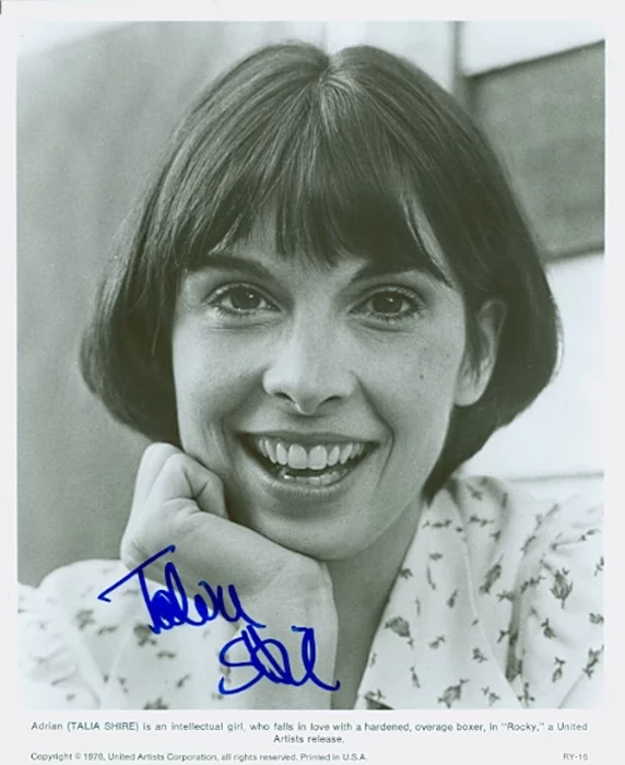 Talia Shire autograph