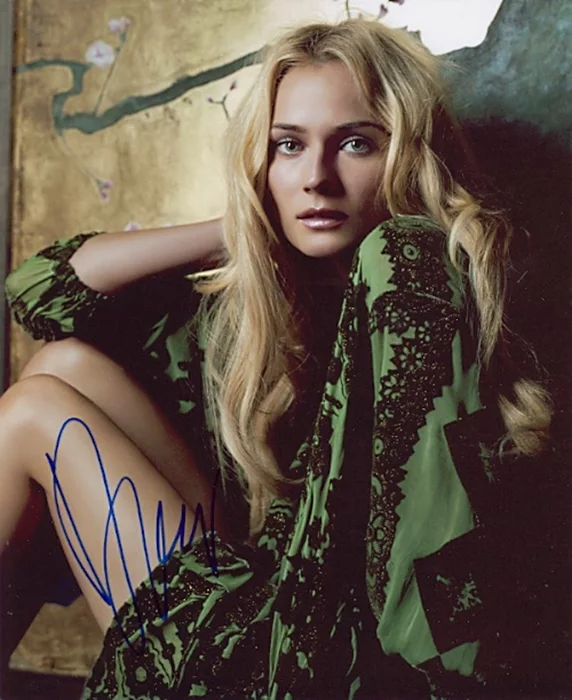 Diane Kruger autograph