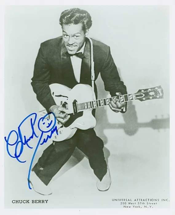 Chuck Berry autograph
