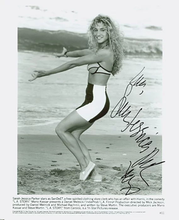 Sarah Jessica Parker autograph
