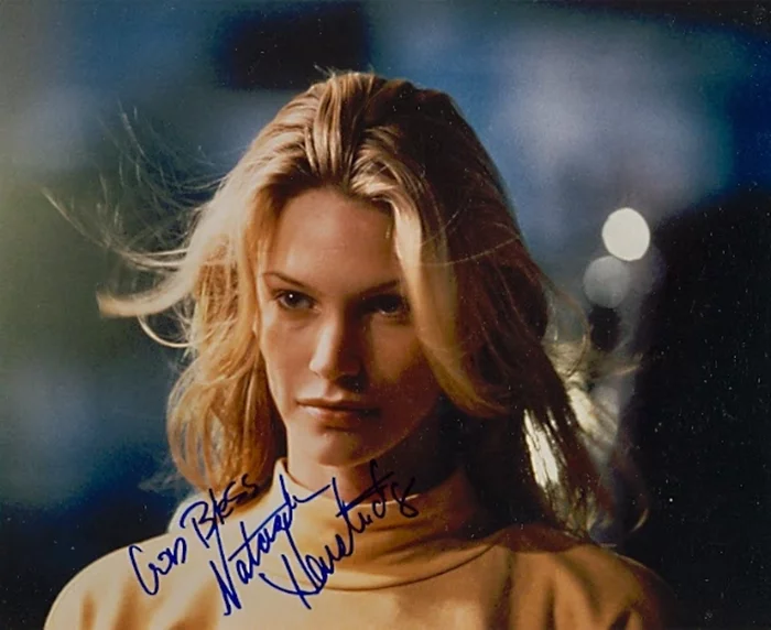 Natasha Henstridge autograph