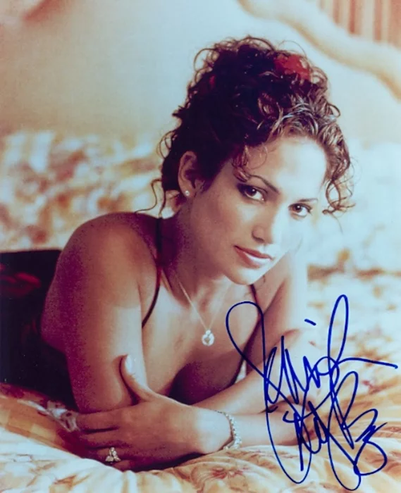 Jennifer Lopez autograph