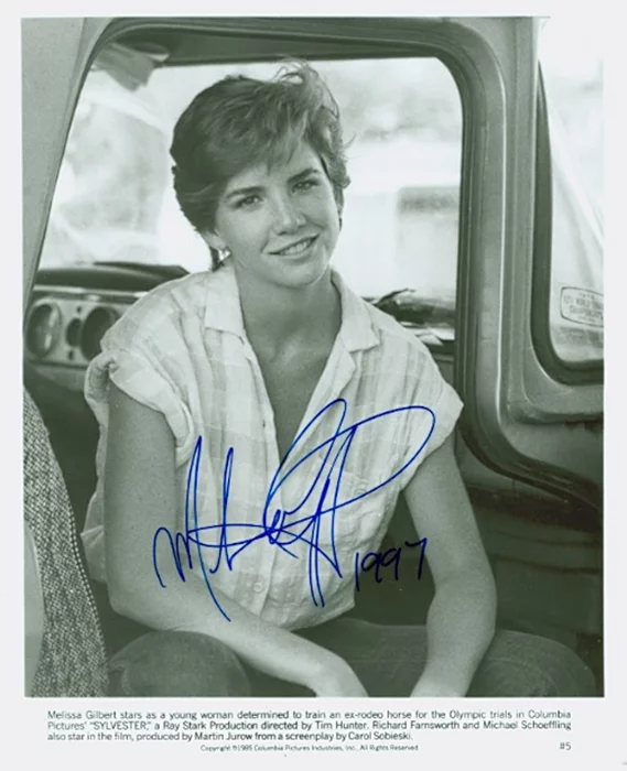 Melissa Gilbert autograph