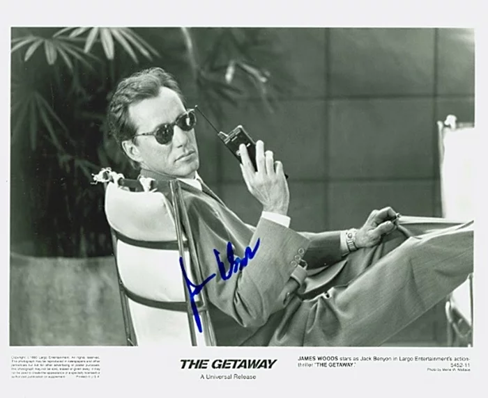 James Woods autograph