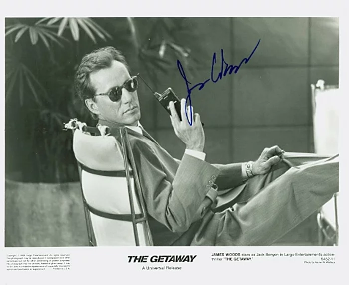 James Woods autograph