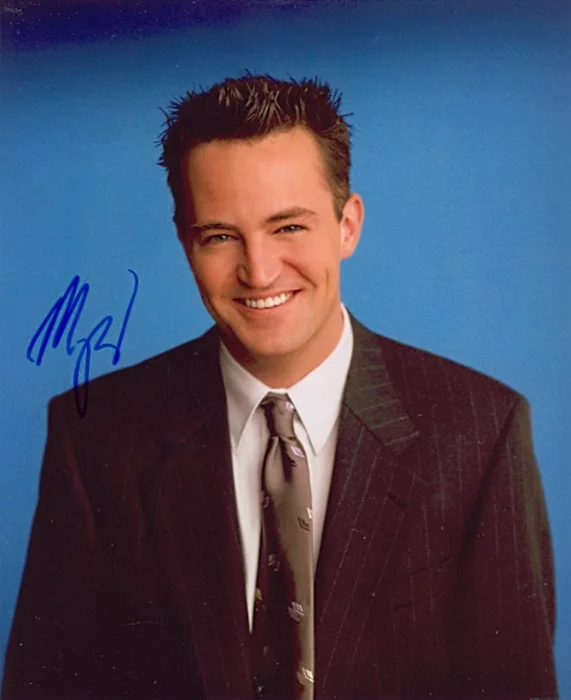 Matthew Perry autograph