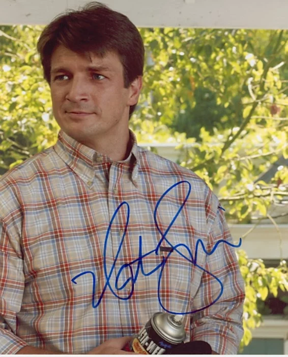 Nathan Fillion autograph