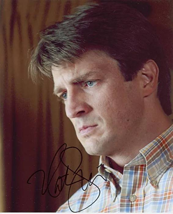 Nathan Fillion autograph