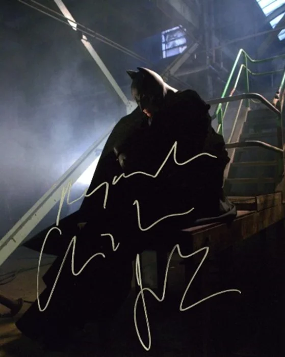 Christian Bale autograph