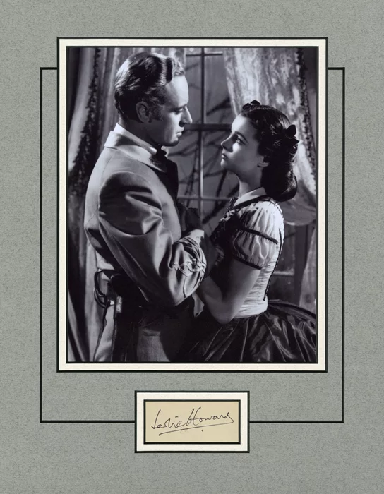 Leslie Howard autograph