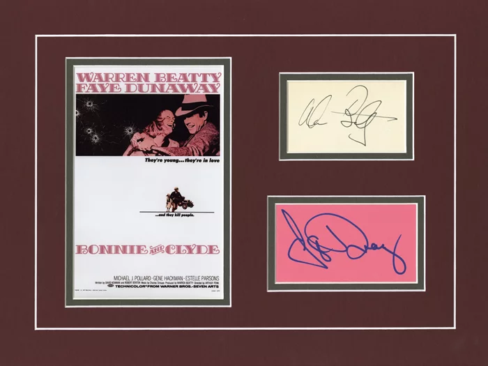 Bonnie and Clyde autograph