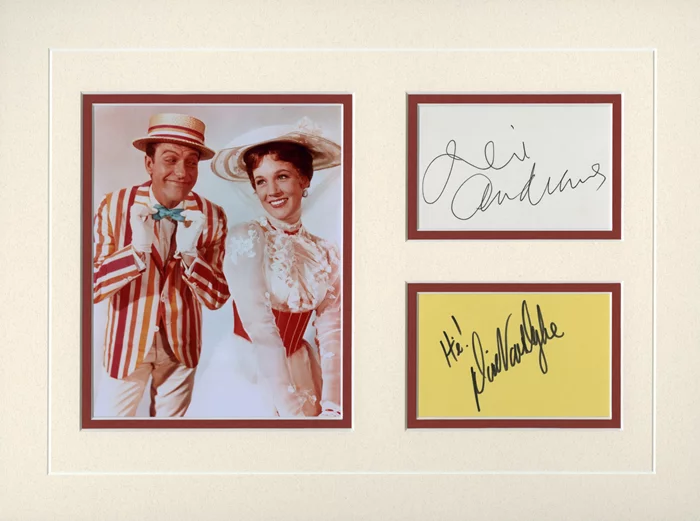 Mary Poppins autograph