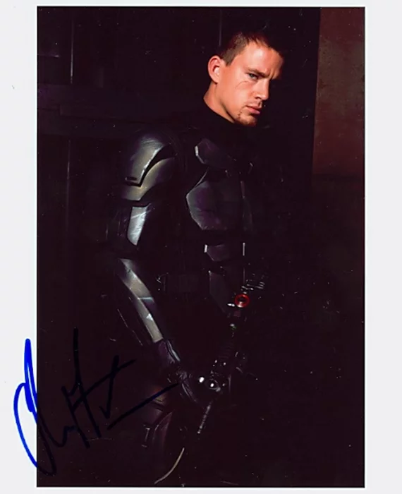 Channing Tatum autograph