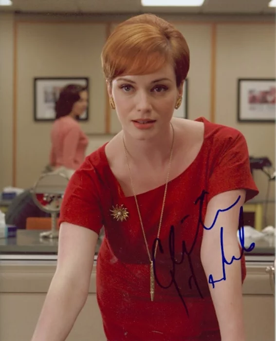 Christina Hendricks autograph