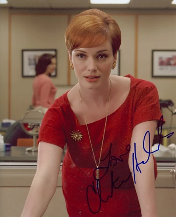 Christina Hendricks autograph