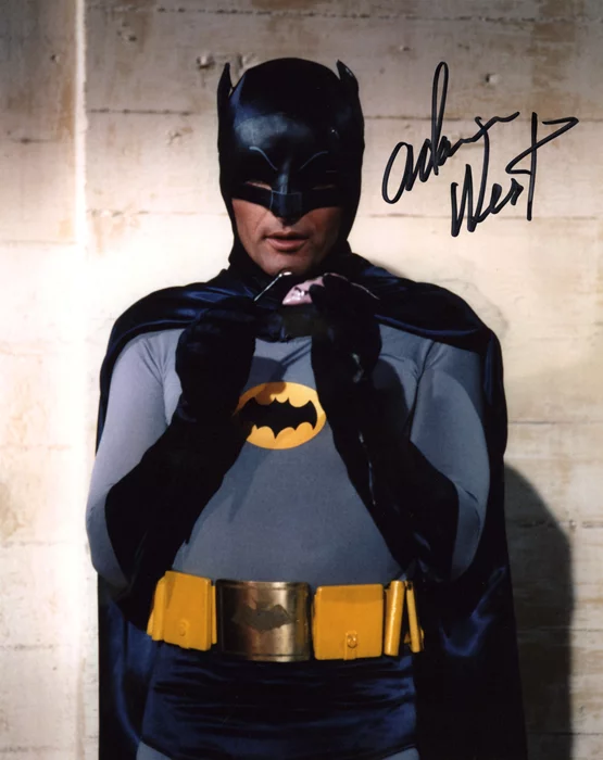 Adam West autograph